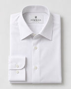 White Giza Cotton Formal Shirt