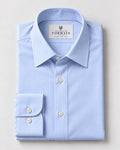 Light Blue Giza Cotton Formal Shirt