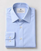 Light Blue Giza Cotton Formal Shirt